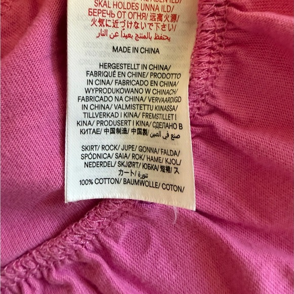 Mini Boden Girl’s Bundle 8-9Y Pink Ruffle Skort & Yellow Embroidered Skirt - Picture 7 of 11